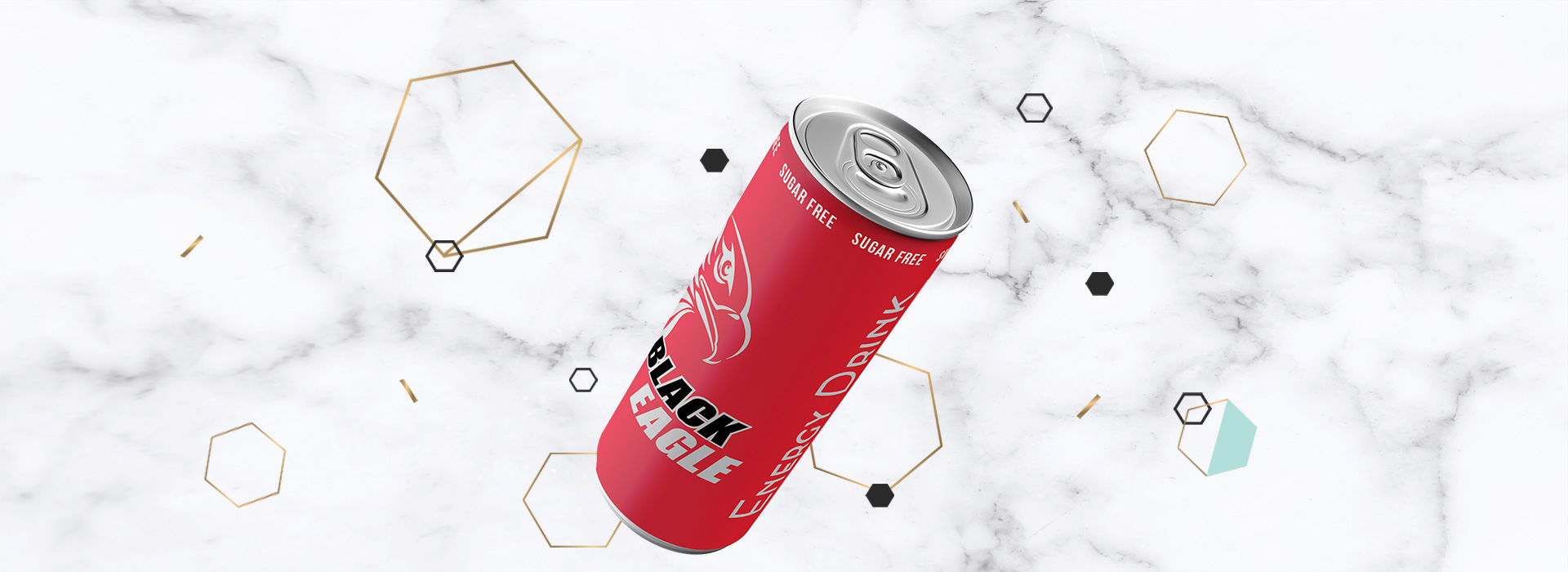 Black Eagle Energy Drink Banner